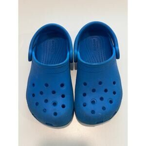 CROCS Toddler Blue Clogs - 9C